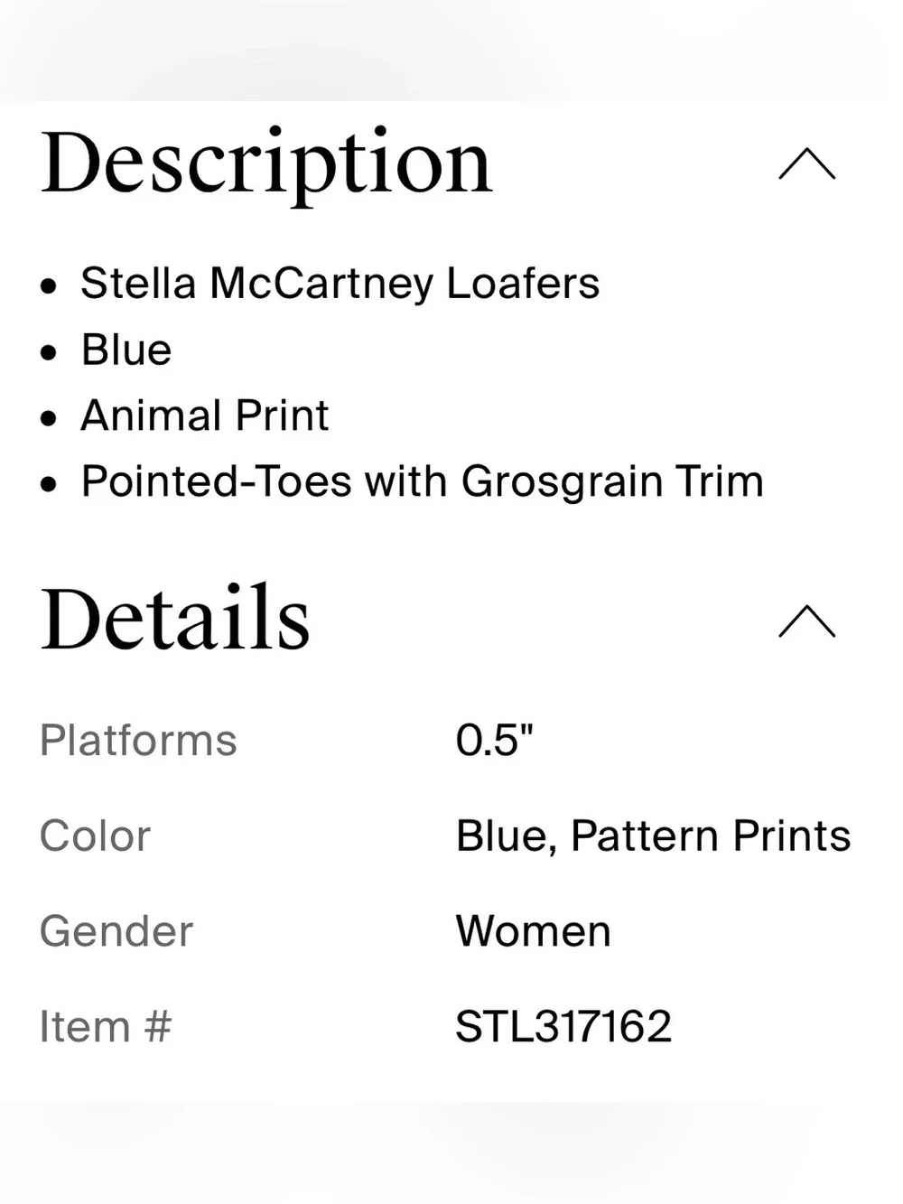 Stella McCartney Blue and Gray Leopard Jacquard Loafers